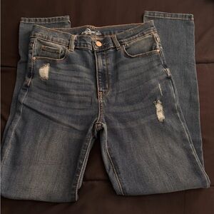 Jordache Dark Blue Distressed Kids Jeans